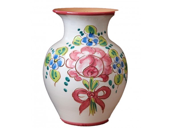 Vaza din ceramica pictata manual